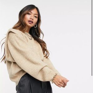 Asos size 2 camel colored sweater